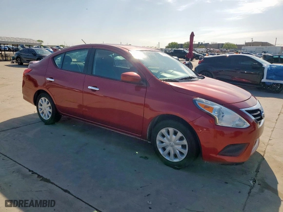 2018 Nissan Versa Sedan SV with VIN 3N1CN7AP5JK440778, listed as a Copart auction lot 49161565 with 125,687 mi miles and Salvage Title. Bid and sale history available at carsss.com. Image 4.