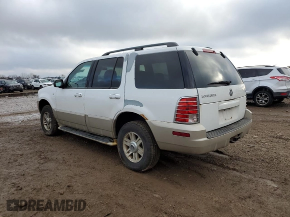 2004 Mercury Mountaineer Convenience with VIN 4M2ZU86K74UJ15058, listed as a Copart auction lot 84393964 with 141,656 mi miles and Salvage title. Bid and sale history available at DreamBid. Image 2.