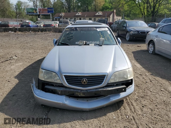 2002 Acura RL with VIN JH4KA96532C008378, listed as a Copart auction lot 53625735 with 0 mi miles and Salvage Title. Bid and sale history available at carsss.com. Image 5.