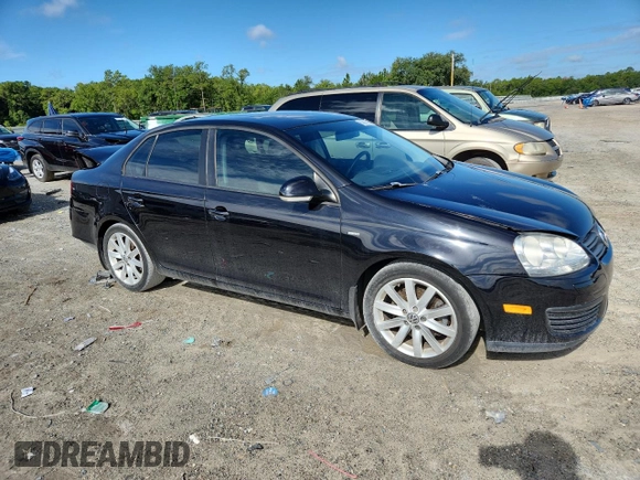 2010 Volkswagen Jetta Wolfsburg Edition with VIN 3VWRJ7AJ5AM046732, listed as a Copart auction lot 62901815 with 175,863 mi miles and Salvage title. Bid and sale history available at DreamBid. Image 4.