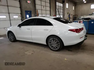 2020 Mercedes-Benz CLA 250 with VIN W1K5J4HB4LN081243, listed as a Copart auction lot 54709405 with 120,716 mi miles and Salvage Title. Bid and sale history available at DreamBid. Image 2.