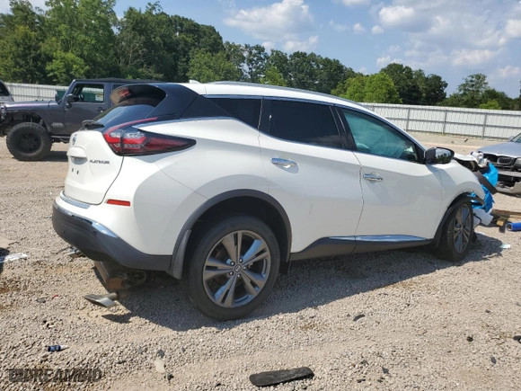 2019 Nissan Murano S with VIN 5N1AZ2MJ1KN151326, listed as a Copart auction lot 62102953 with 0 mi miles and Salvage Title. Bid and sale history available at carsss.com. Image 3.