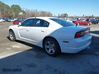 2014 Dodge Charger Police with VIN 2C3CDXAG6EH121287, listed as a IAAI auction lot 41728835 with 116,253 mi miles. Bid and sale history available at carsss.com. Image 3.