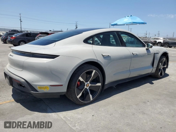 2022 Porsche Taycan 4S с VIN WP0AB2Y17NSA43448, выставлен на аукционе Copart как лот 65473545 с пробегом 5 222 миль миль и Чистый • Clean title. История ставок и продаж доступна на DreamBid. Изображение 3.