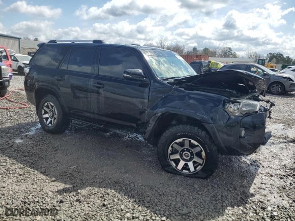 2017 Toyota 4Runner SR5 with VIN JTEBU5JR0H5415367, listed as a Copart auction lot 48484995 with 116,648 mi miles and Salvage Title. Bid and sale history available at carsss.com. Image 4.