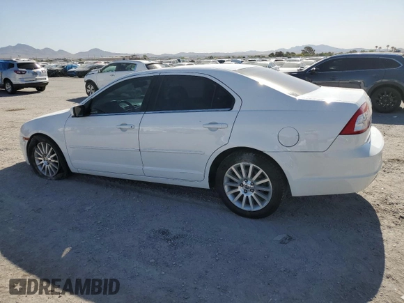 2007 Mercury Milan Premier with VIN 3MEHM08187R602626, listed as a Copart auction lot 59989294 with 128,471 mi miles and Salvage Title. Bid and sale history available at carsss.com. Image 2.