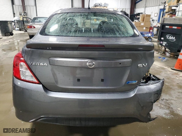 2016 Nissan Versa S Plus with VIN 3N1CN7AP0GL898358, listed as a Copart auction lot 85891614 with 55,156 mi miles and Salvage Title. Bid and sale history available at carsss.com. Image 6.