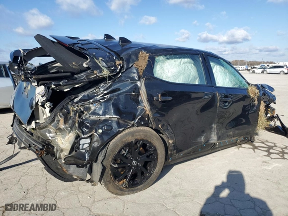 2024 Nissan ARIYA PLATINUM+ with VIN JN1DF0CD4RM734034, listed as a Copart auction lot 84640234 with 0 mi miles and Salvage Title. Bid and sale history available at carsss.com. Image 3.