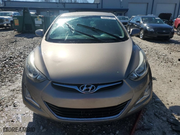 2015 Hyundai Elantra SE with VIN 5NPDH4AE1FH634490, listed as a Copart auction lot 49332185 with 0 mi miles and Clean Title. Bid and sale history available at carsss.com. Image 5.