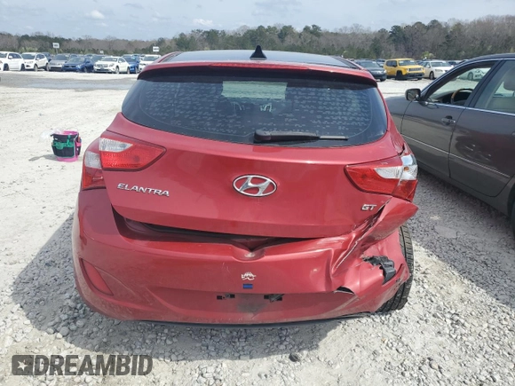 2013 Hyundai Elantra GT with VIN KMHD35LEXDU151905, listed as a Copart auction lot 49274175 with 135,516 mi miles and Salvage Title. Bid and sale history available at carsss.com. Image 6.