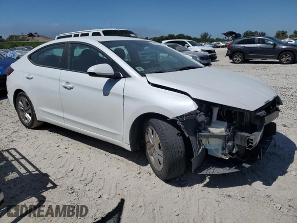 2020 Hyundai Elantra SEL with VIN 5NPD84LF3LH559891, listed as a Copart auction lot 53544515 with 69,637 mi miles and Salvage Title. Bid and sale history available at DreamBid. Image 4.