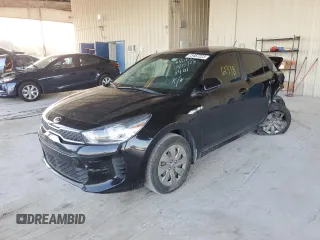 2020 Kia Rio LX with VIN 3KPA24AD8LE328401, listed as a Copart auction lot 73467223 with 61,338 mi miles and Salvage Title. Bid and sale history available at carsss.com. Image 1.