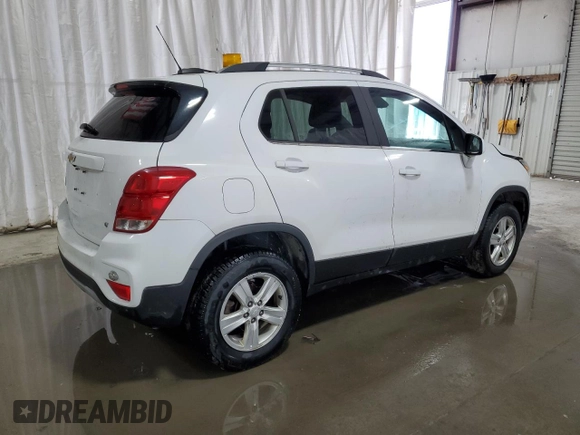 2018 Chevrolet Trax LT with VIN 3GNCJPSB5JL335123, listed as a Copart auction lot 52340495 with 107,257 mi miles and Salvage Title. Bid and sale history available at DreamBid. Image 3.