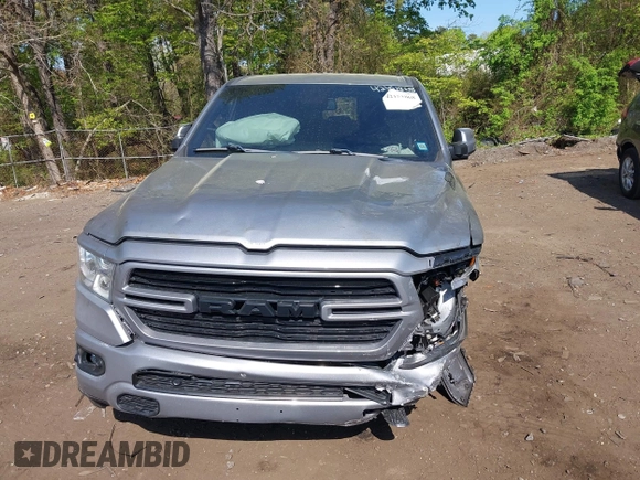 2019 Ram 1500 Big Horn z VIN 1C6SRFFT6KN733556, wystawiony jako IAAI lot #42151868 z przebiegiem 54 222 mil mil oraz . Historia ofert i sprzedaży dostępna na DreamBid. Obrazek 12.