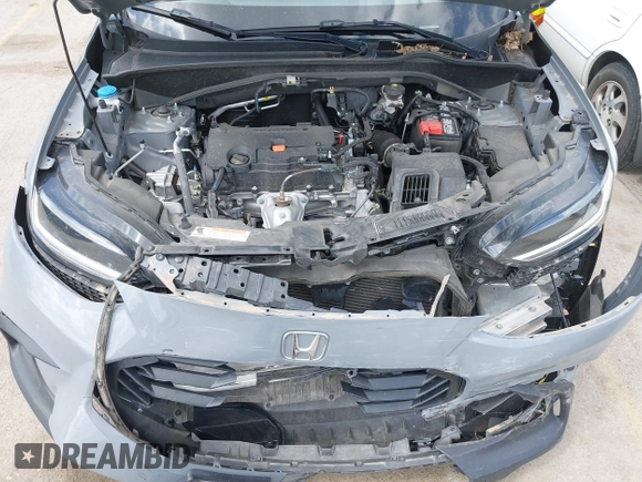 2024 Honda HR-V Sport with VIN 3CZRZ2H59RM764412, listed as a IAAI auction lot 42264334 with 19,406 mi miles and . Bid and sale history available at DreamBid. Image 10.