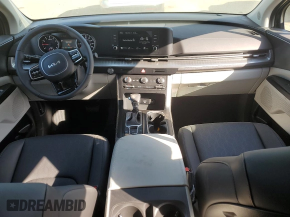 2024 Kia Carnival LX with VIN KNDNB4H35R6440070, listed as a Copart auction lot 74982464 with 257 mi miles and Salvage Title. Bid and sale history available at carsss.com. Image 8.