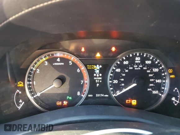 2014 Lexus GS 350 with VIN JTHBE1BL2E5032903, listed as a Copart auction lot 76723574 with 33,174 mi miles and Clean Title. Bid and sale history available at carsss.com. Image 9.