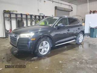 2019 Audi Q5 Premium with VIN WA1ANAFY3K2115878, listed as a Copart auction lot 46047055 with 58,089 mi miles and Salvage Title. Bid and sale history available at carsss.com. Image 1.