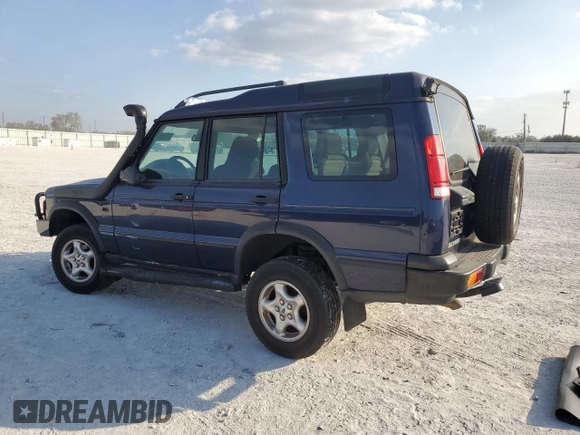 2001 Land Rover Discovery z VIN SALTW12451A708797, wystawiony jako Copart lot #43953955 z przebiegiem 125 768 mil mil oraz Czysty tytuł • Clean title. Historia ofert i sprzedaży dostępna na DreamBid. Obrazek 2.