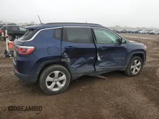 2018 Jeep Compass Latitude с VIN 3C4NJDBBXJT223594, выставлен на аукционе Copart как лот 55035855 с пробегом 92 074 миль миль и Списание • Salvage title. История ставок и продаж доступна на DreamBid. Изображение 3.