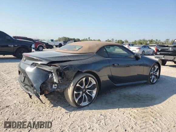 2021 Lexus LC 500h с VIN JTHKPAAY6MA100231, выставлен на аукционе Copart как лот 74352884 с пробегом 8 539 миль миль и Списание • Salvage title. История ставок и продаж доступна на DreamBid. Изображение 3.