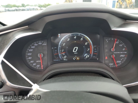 2016 Chevrolet Corvette 1LT z VIN 1G1YB3D71G5123625, wystawiony jako Copart lot #53939265 z przebiegiem 55 049 mil mil oraz Szkoda całkowita • Salvage title. Historia ofert i sprzedaży dostępna na DreamBid. Obrazek 9.