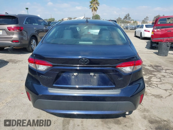 2021 Toyota Corolla LE with VIN 5YFEPMAE3MP271407, listed as a IAAI auction lot 41518631 with 44,855 mi miles and . Bid and sale history available at DreamBid. Image 16.