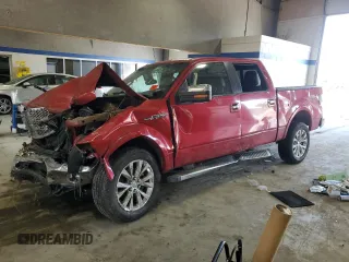 2012 Ford F-150 XL with VIN 1FTFW1EF4CFC90448, listed as a Copart auction lot 62172455 with 181,619 mi miles and Salvage title. Bid and sale history available at DreamBid. Image 1.
