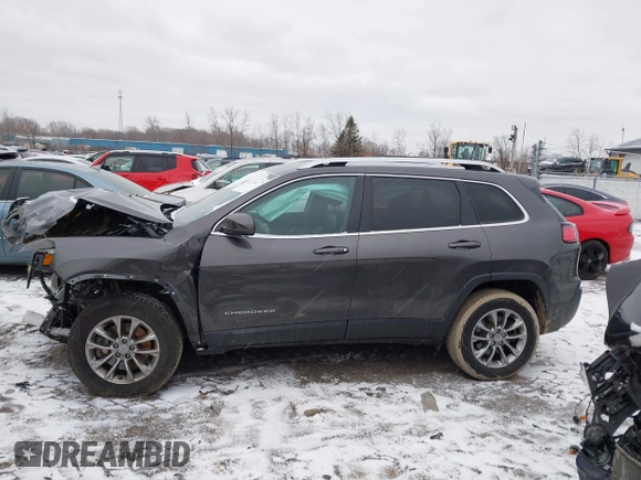 2020 Jeep Cherokee Latitude Plus with VIN 1C4PJMLB8LD626568, listed as a IAAI auction lot 41737605 with 1 mi miles. Bid and sale history available at carsss.com. Image 15.
