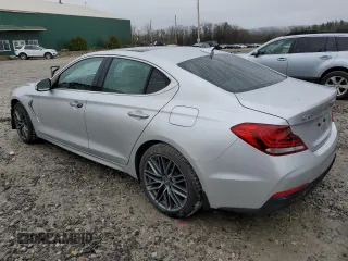 2019 Genesis G70 2.0T Advanced with VIN KMTG44LA3KU036602, listed as a Copart auction lot 53004064 with 69,812 mi miles and Salvage Title. Bid and sale history available at carsss.com. Image 2.