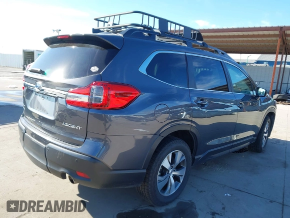 2022 Subaru Ascent Premium with VIN 4S4WMACD6N3437781, listed as a IAAI auction lot 41421533 with 56,188 mi miles and . Bid and sale history available at DreamBid. Image 4.