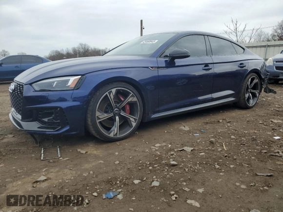 2019 Audi RS 5 Sportback z VIN WUABWCF57KA902186, wystawiony jako Copart lot #45460843 z przebiegiem 74 452 mil mil oraz . Historia ofert i sprzedaży dostępna na DreamBid. Obrazek 1.