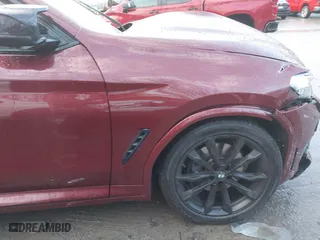 2022 BMW X4 M40i with VIN 5UX43DT09N9J96761, listed as a IAAI auction lot 41675333 with 1 mi miles. Bid and sale history available at carsss.com. Image 20.