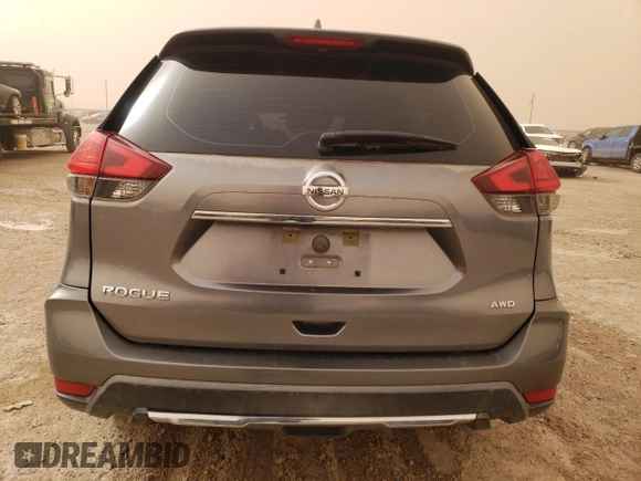 2017 Nissan Rogue S with VIN KNMAT2MV1HP547083, listed as a Copart auction lot 48884655 with 118,387 mi miles and Salvage Title. Bid and sale history available at carsss.com. Image 6.