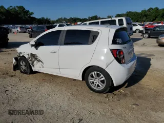 2016 Chevrolet Sonic LT with VIN 1G1JC6SH7G4168926, listed as a Copart auction lot 52443675 with 54,553 mi miles and Salvage Title. Bid and sale history available at carsss.com. Image 2.