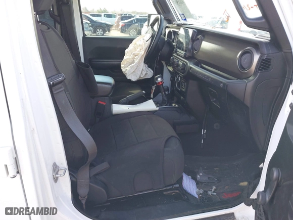 2018 Jeep Wrangler Unlimited Sport S with VIN 1C4HJXDG0JW205803, listed as a IAAI auction lot 41615097 with 1 mi miles. Bid and sale history available at carsss.com. Image 5.