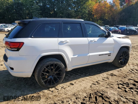 2017 Jeep Grand Cherokee Limited 75th Anniversary with VIN 1C4RJFBG5HC688475, listed as a Copart auction lot 75327564 with 76,830 mi miles and Salvage title. Bid and sale history available at DreamBid. Image 3.