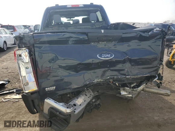 2024 Ford Super Duty F-250 SRW XL with VIN 1FT8W2BN7REC77444, listed as a Copart auction lot 48364855 with 18,326 mi miles and Salvage Title. Bid and sale history available at carsss.com. Image 6.