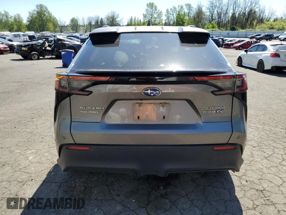 2023 Subaru Solterra Limited with VIN JTMABABA3PA024596, listed as a Copart auction lot 53918515 with Not provided miles and Salvage title. Bid and sale history available at DreamBid. Image 6.