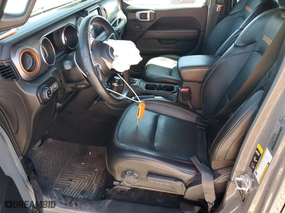 2021 Jeep Gladiator Mojave with VIN 1C6JJTEG9ML551743, listed as a Copart auction lot 54235615 with 32,986 mi miles and Salvage Title. Bid and sale history available at carsss.com. Image 7.
