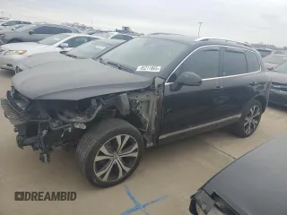 2017 Volkswagen Touareg Wolfsburg Edition с VIN WVGRF7BP5HD003159, выставлен на аукционе Copart как лот 45211865 с пробегом 120 393 миль миль и Списание • Salvage title. История ставок и продаж доступна на DreamBid. Изображение 1.