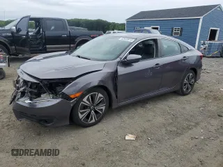 2016 Honda Civic EX-L с VIN 19XFC1F75GE222014, выставлен на аукционе Copart как лот 62633615 с пробегом 71 311 миль миль и Списание • Salvage title. История ставок и продаж доступна на DreamBid. Изображение 1.