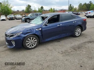 2018 Kia Optima LX z VIN 5XXGT4L36JG241564, wystawiony jako Copart lot #51878685 z przebiegiem 140 958 mil mil oraz Szkoda całkowita • Salvage title. Historia ofert i sprzedaży dostępna na DreamBid. Obrazek 1.