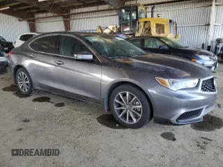 2020 Acura TLX with VIN 19UUB1F36LA000507, listed as a Copart auction lot 44448485 with 35,320 mi miles and Clean Title. Bid and sale history available at carsss.com. Image 4.