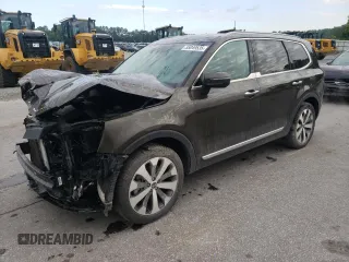 2020 Kia Telluride S z VIN 5XYP64HC0LG054917, wystawiony jako Copart lot #55049535 z przebiegiem 84 575 mil mil oraz Szkoda całkowita • Salvage title. Historia ofert i sprzedaży dostępna na DreamBid. Obrazek 1.