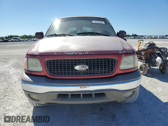 2001 Ford Expedition Eddie Bauer with VIN 1FMRU17W41LB82891, listed as a Copart auction lot 49628365 with 213,712 mi miles and Non repairable. Bid and sale history available at DreamBid. Image 5.