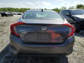 2018 Honda Civic EX with VIN 19XFC2F76JE027598, listed as a Copart auction lot 52301385 with 128,854 mi miles and Salvage Title. Bid and sale history available at DreamBid. Image 6.