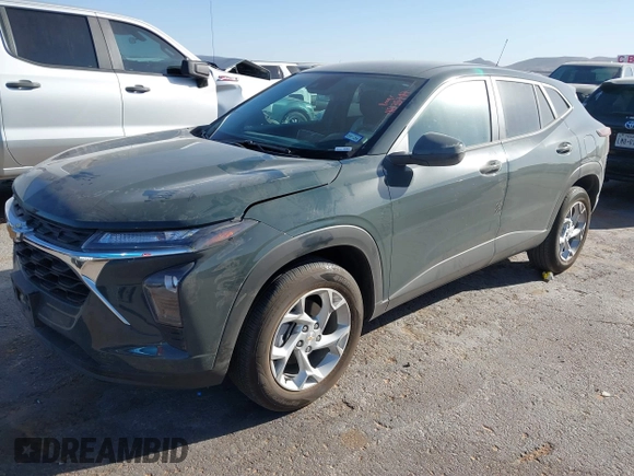 2025 Chevrolet Trax LS with VIN KL77LFEP8SC066146, listed as a IAAI auction lot 41735717 with 8,784 mi miles and . Bid and sale history available at DreamBid. Image 17.