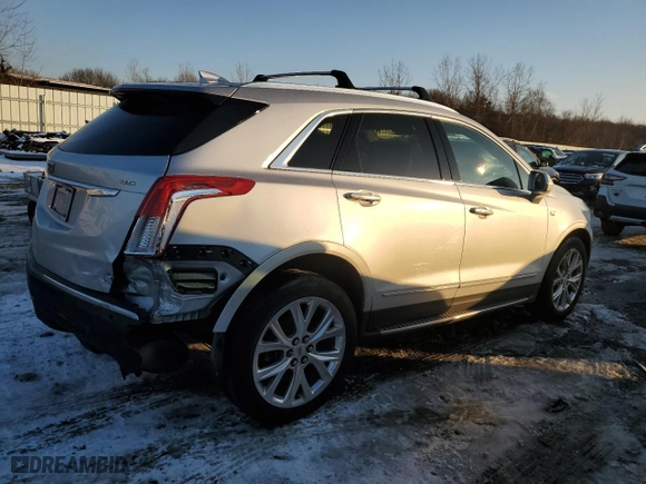 2018 Cadillac XT5 Luxury AWD with VIN 1GYKNDRS1JZ169571, listed as a Copart auction lot 45510825 with 91,220 mi miles and Salvage Title. Bid and sale history available at carsss.com. Image 3.