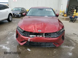 2021 Kia K5 LXS with VIN 5XXG14J28MG018396, listed as a Copart auction lot 84083064 with 104,175 mi miles and Salvage Title. Bid and sale history available at carsss.com. Image 5.